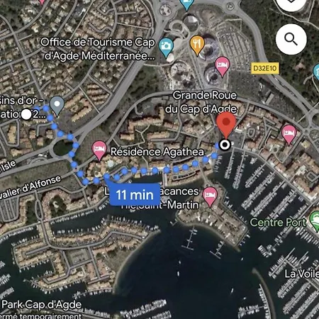 T2, Terrasse, Parking Prive Proche Port Et Plages Apartment Agde